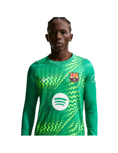 Koszulka męska nike fc barcelona stadium goalkeeper 2026/27 zielona ii1997 324