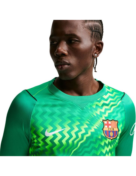 Koszulka męska nike fc barcelona stadium goalkeeper 2026/27 zielona ii1997 324