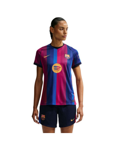 Spodneki damskie nike fc barcelona 2026/27 stadium home niebiesko-czerwona ii1564 498