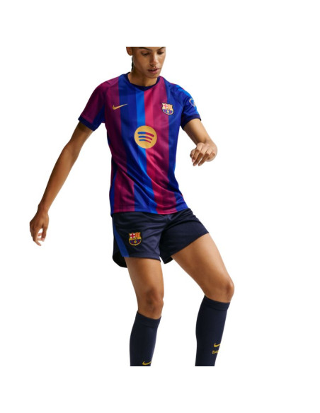 Spodneki damskie nike fc barcelona 2026/27 stadium home niebiesko-czerwona ii1564 498