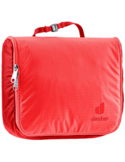 Kosmetyczka podróżna deuter wash center lite i poppy/crimson