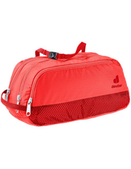 Kosmetyczka podróżna deuter wash bag tour iii poppy/crimson