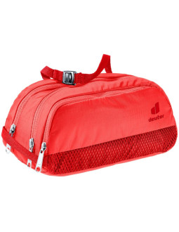 Kosmetyczka podróżna deuter wash bag tour ii poppy/crimson