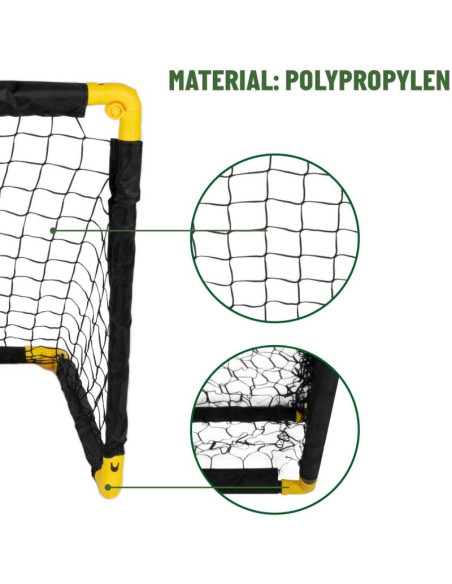 Bramka mini do piłki nożnej z siatką 55x44x44cm umbro