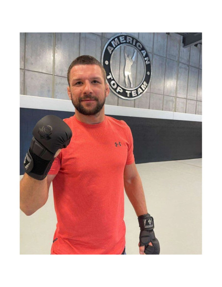 Rękawice mmasparingowe dla dzieci xs - black master - valor series | dbx bushido