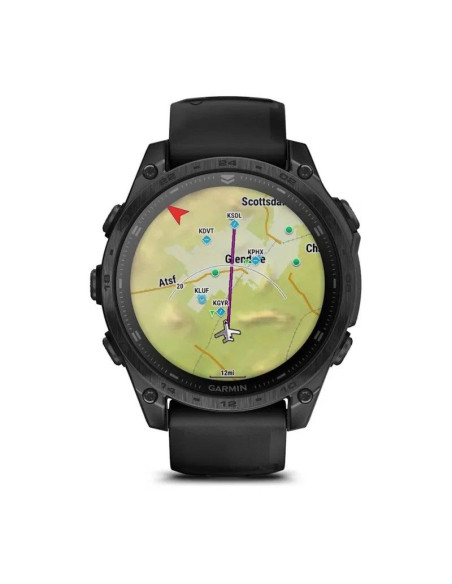 Zegarek sportowy garmin tactix 8 solar 51mm czarny