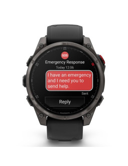 Zegarek sportowy garmin fenix 8 pro 47mm amoled sapphire carbon gray 2