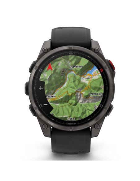 Zegarek sportowy garmin fenix 8 pro 47mm amoled sapphire carbon gray
