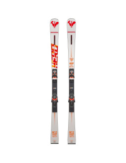 Narty rossignol hero master st (r22) + wiązania look spx12 rockerace hot red