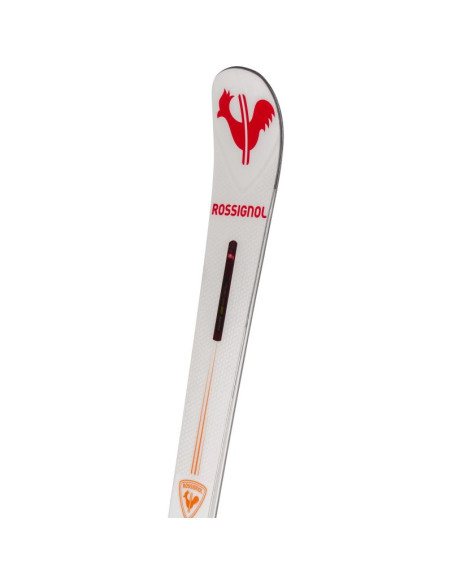 Narty rossignol hero master st (r22) + wiązania look spx12 rockerace hot red