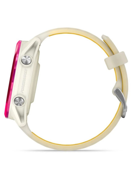 Zegarek garmin forerunner 570 42mm bone/raspberry aluminium