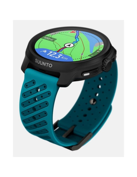 Suunto race 2 wave blue 3,81 cm (1.5") amoled 49 mm cyfrowy 466 x 466 px ekran dotykowy czarny gps