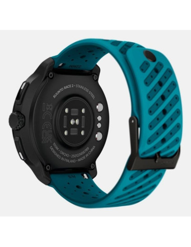 Suunto race 2 wave blue 3,81 cm (1.5") amoled 49 mm cyfrowy 466 x 466 px ekran dotykowy czarny gps