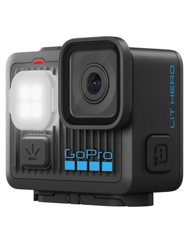 Gopro lit hero aparat do fotografii sportowej 12 mp 4k ultra hd cmos 25,4 / 2,8 mm (1 / 2.8") wi-fi 93 g