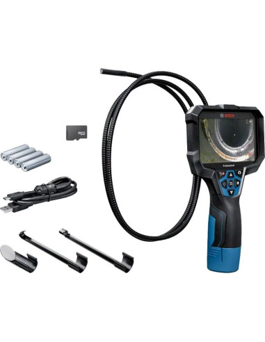 Bosch gic 12v-5-27 c professional kamera przemysłowa 8,3 mm elastyczna sonda ip67, ip54