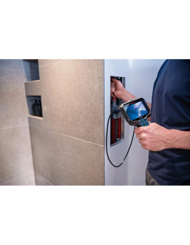 Bosch gic 12v-5-27 c professional kamera przemysłowa 8,3 mm elastyczna sonda ip67, ip54