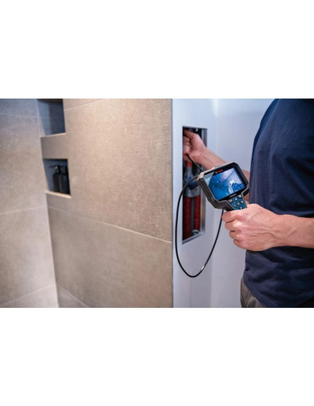 Bosch gic 12v-5-27 c professional kamera przemysłowa 8,3 mm elastyczna sonda ip67, ip54