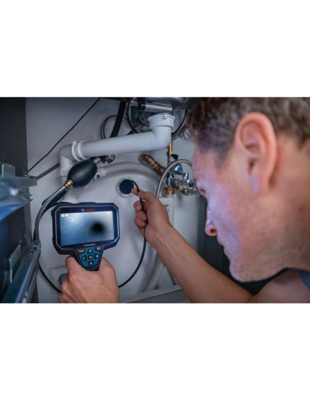Bosch gic 12v-5-27 c professional kamera przemysłowa 8,3 mm elastyczna sonda ip67, ip54