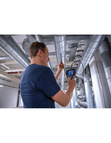 Bosch gic 12v-5-27 c professional kamera przemysłowa 8,3 mm elastyczna sonda ip67, ip54