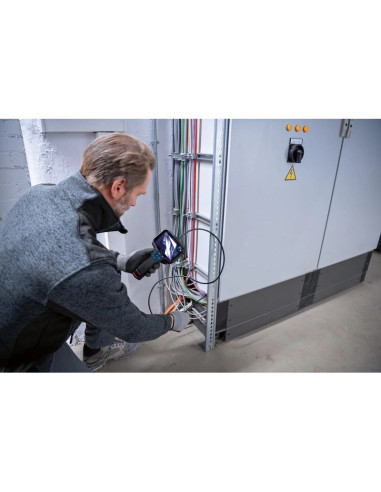 Bosch gic 12v-5-27 c professional kamera przemysłowa 8,3 mm elastyczna sonda ip67, ip54