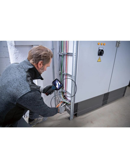 Bosch gic 12v-5-27 c professional kamera przemysłowa 8,3 mm elastyczna sonda ip67, ip54