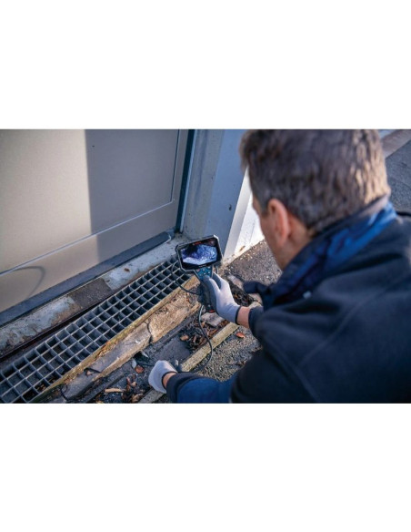 Bosch gic 12v-5-27 c professional kamera przemysłowa 8,3 mm elastyczna sonda ip67, ip54