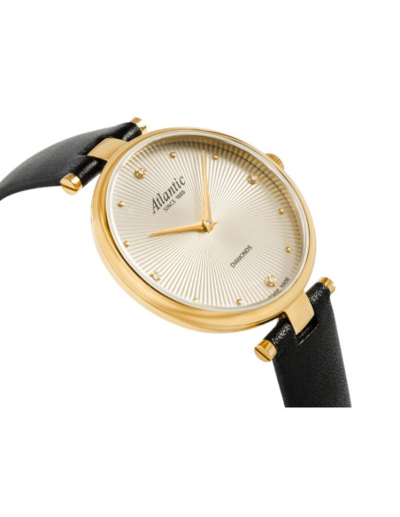 Zegarek damski atlantic royal diamonds 29044.45.37 + box