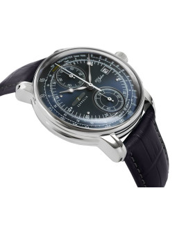 Zegarek męski zeppelin 100 yahre chronograph 8670-3 + box 2