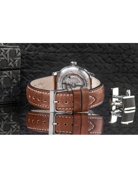 Zegarek męski zeppelin lz127 graf automatic 7666-4 + box