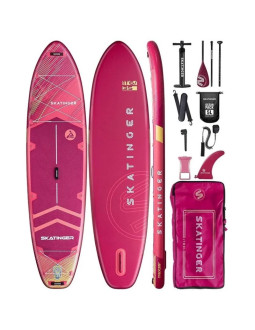 Deska sup skatinger prana meteor red 350x89x15 cm
