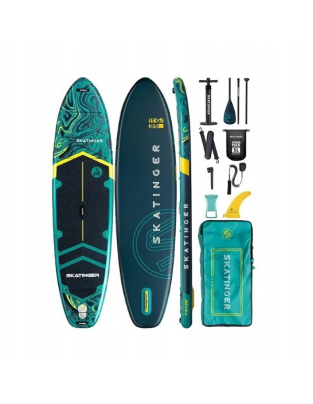 Deska sup skatinger prana lava green 350x89x15 cm