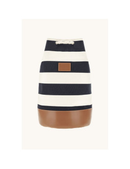 Torba z tkaniny unisex paul&shark granatowo-ecru 26418102-h21 - elegancka i praktyczna