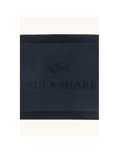 Ręcznik plażowy paul&shark granatowy 25417071-13 - luksusowy, duży rozmiar