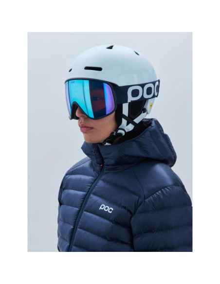 Kask narciarski poc fornix bc granatowy mat