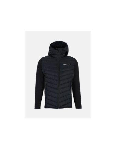 Kurtka peak performance m frost down hybrid hood czarny