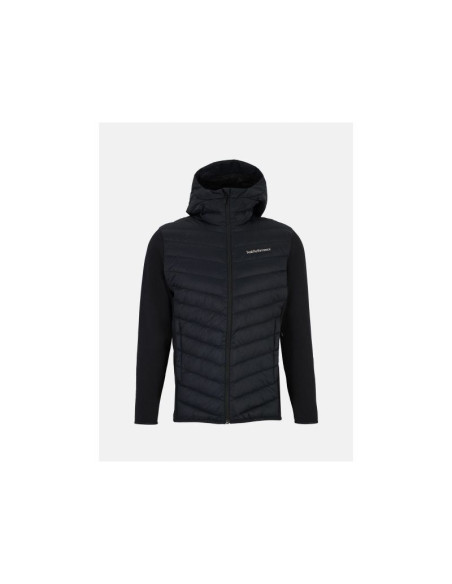 Kurtka peak performance m frost down hybrid hood czarny