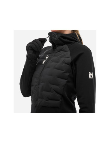 Kurtka narciarska millet pierraent hybrid hood czarna