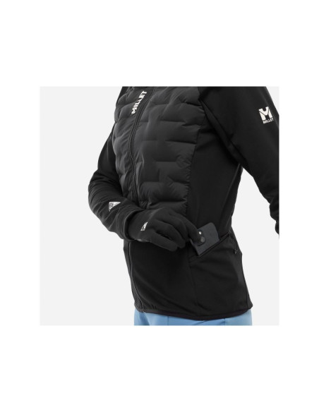 Kurtka narciarska millet pierraent hybrid hood czarna