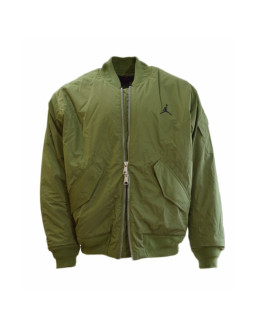 Kurtka męska bomberka air jordan essentials renegade oliwkowa - fb7316-340