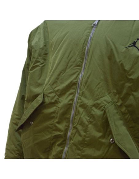 Kurtka męska bomberka air jordan essentials renegade oliwkowa - fb7316-340