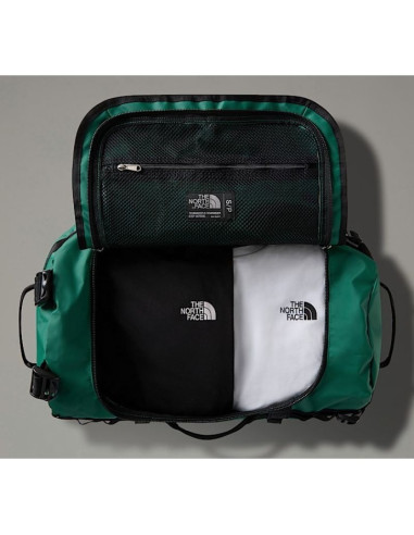 The north face os sportowa torba 50 l nylon, poliester czarny, zielony
