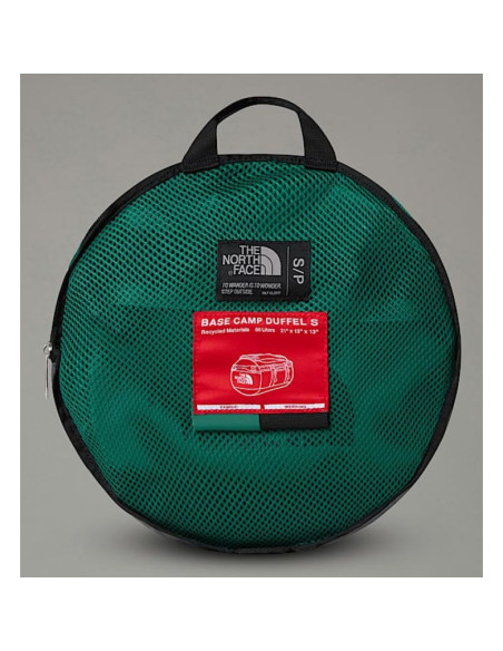 The north face os sportowa torba 50 l nylon, poliester czarny, zielony