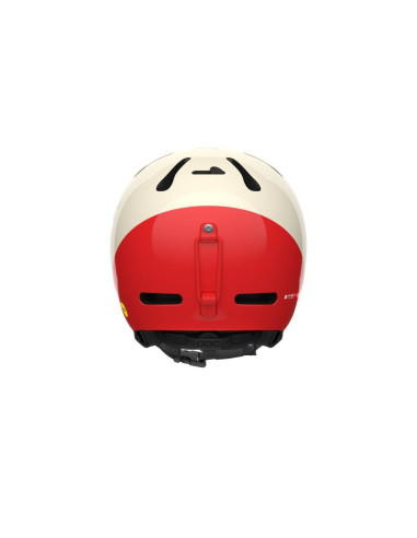 Kask narciarski poc fornix bc biało/czerwony