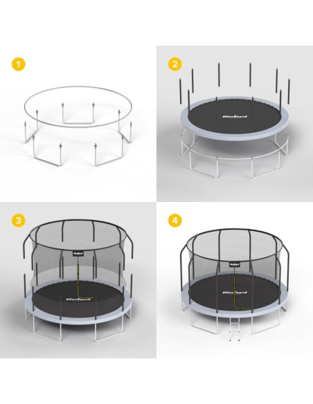 Rebel active trampolina pro 10ft/305cm