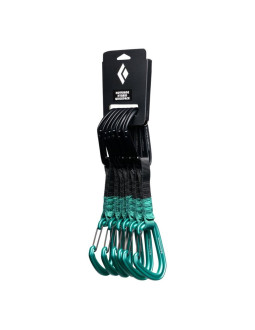Ekspresy wspinaczkowe black diamond hotforge hybrid quickpack 12 cm - clean green