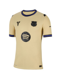 Koszulka męska nike fc barcelona 2025/26 match away beżowa hj4554 784 2