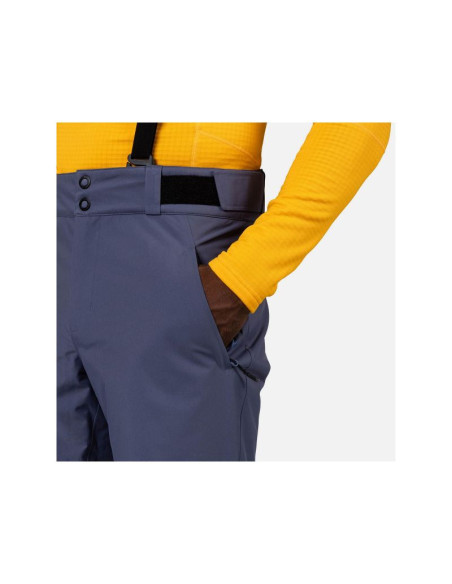 Spodnie narciarskie męskie rossignol insulated ski pant niebieskie