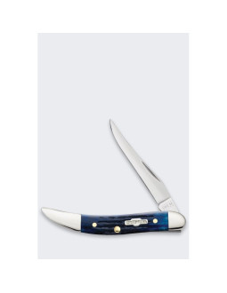 Nóż case rogers mini trapper ss blue bone