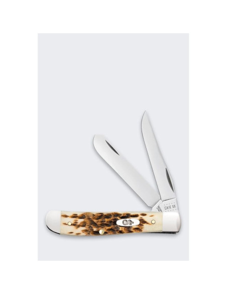 Scyzoryk case mini trapper ss amber bone