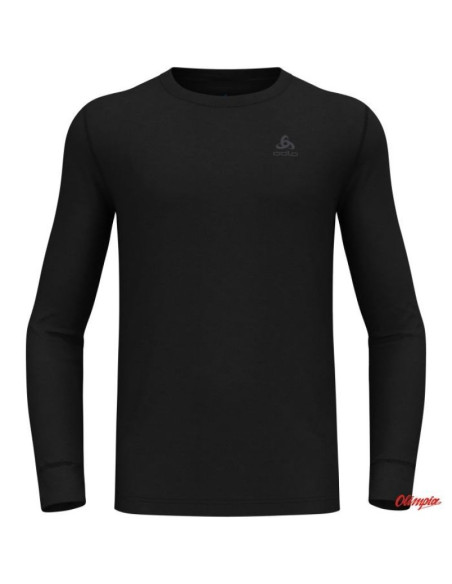 Koszulka męska odlo bl top crew neck l/s merino 200 roz. l czarna